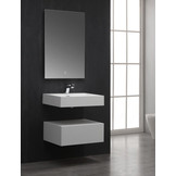 StoneArt Solid Surface Wastafel LP4506 (exclusief kraan)