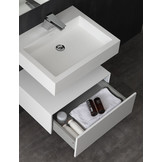 StoneArt Solid Surface Wastafel LP4506 (exclusief kraan)
