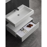 StoneArt Solid Surface Wastafel LP4508 (exclusief kraan)