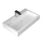 StoneArt Solid Surface Wastafel LP4508 (exclusief kraan)