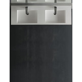 StoneArt Solid Surface Dubbele Wastafel LP4516 (exclusief kranen)