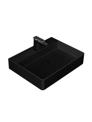 StoneArt Solid Surface LP6206 Zwart (exclusief kraan)