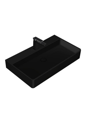 StoneArt Solid Surface LP6208 Zwart (exclusief kraan)