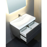 Badkamermeubel Solid Surface Brugge 80 centimeter