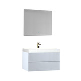 Badkamermeubel Solid Surface Brugge 80 centimeter