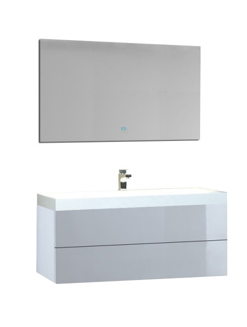 Badkamermeubel Solid Surface Brugge 100 centimeter