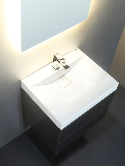 Badkamermeubel Solid Surface Brugge 60 centimeter