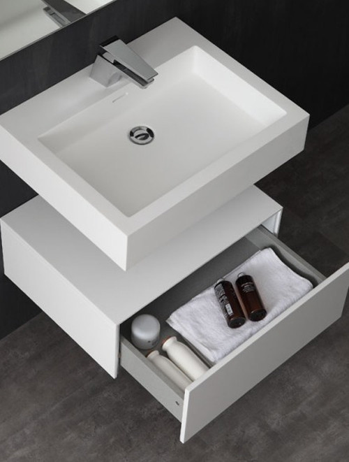 Wastafel Set LP4506 Solid Surface 60 centimeter