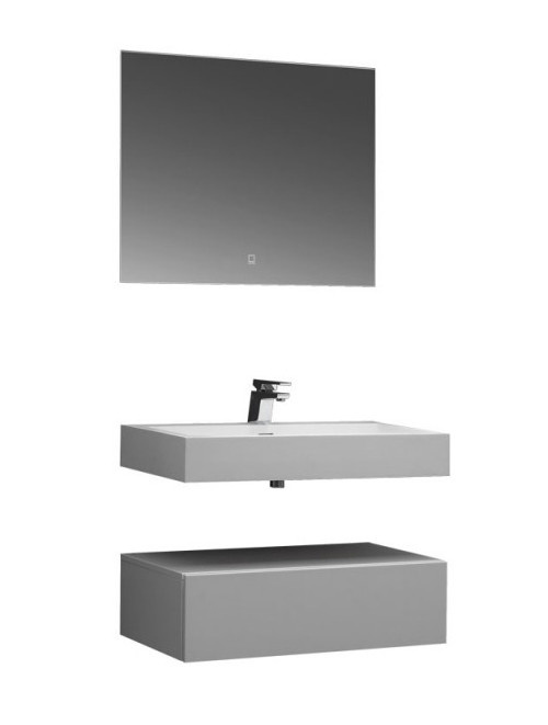 Wastafel Set LP4508 Solid Surface 80 centimeter