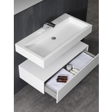 Wastafel Set LP4510 Solid Surface 100 centimeter