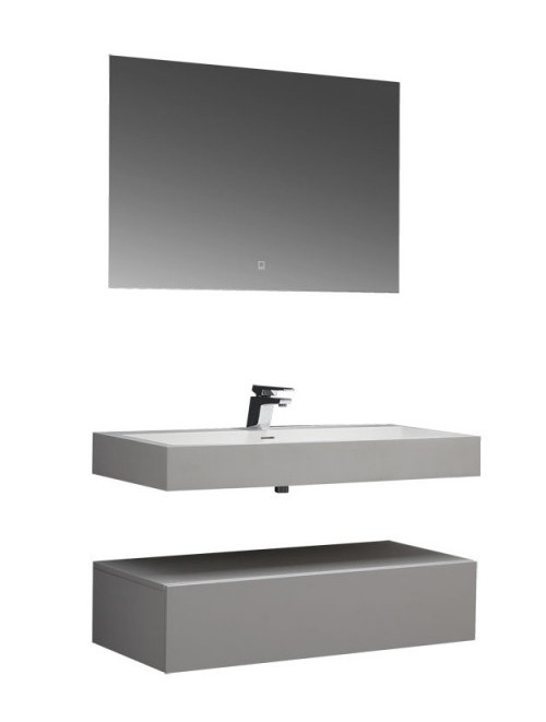 Wastafel Set LP4510 Solid Surface 100 centimeter