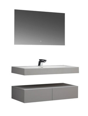 Wastafel Set LP4512 Solid Surface 120 centimeter