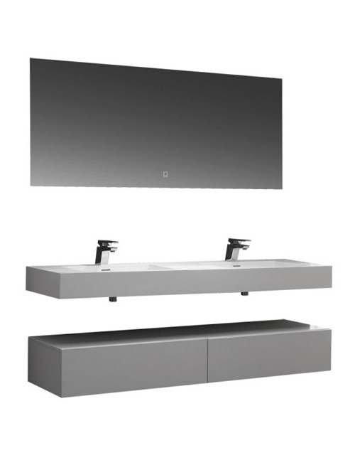 Wastafel Set LP4516 Solid Surface 160 centimeter