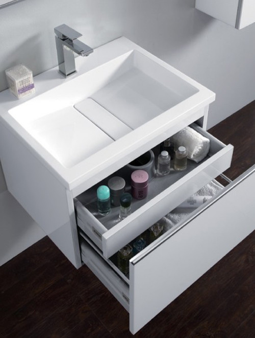 Badkamermeubel Solid Surface Milano 60 centimeter