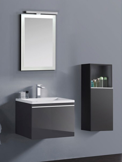 Badkamermeubel Solid Surface Milano 60 centimeter