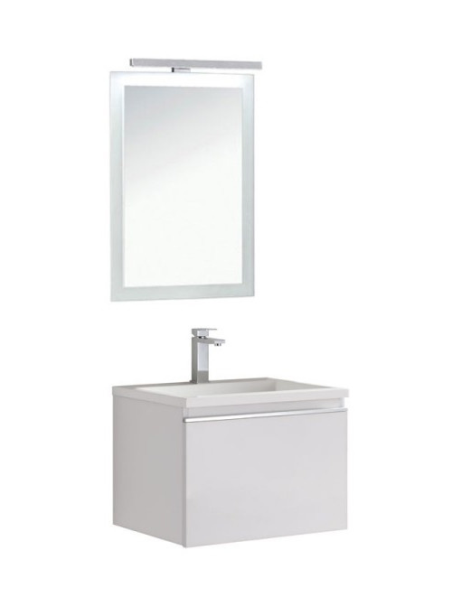 Badkamermeubel Solid Surface Milano 60 centimeter