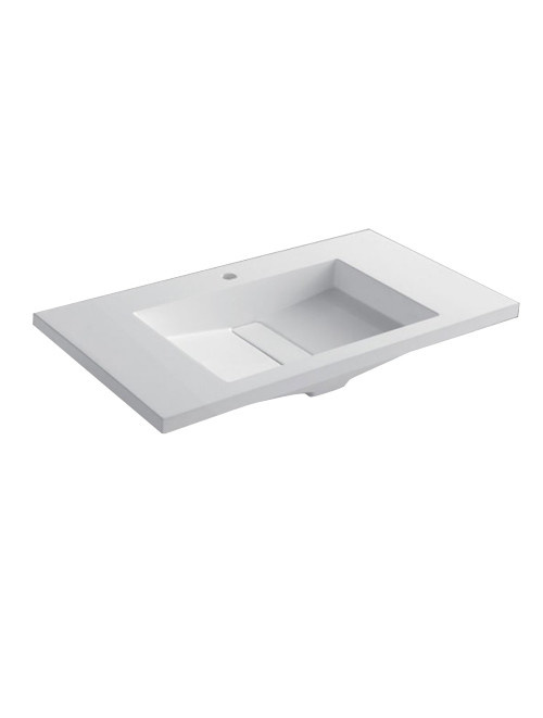 Badkamermeubel Solid Surface Milano 80 centimeter