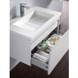 Badkamermeubel Solid Surface Milano 80 centimeter