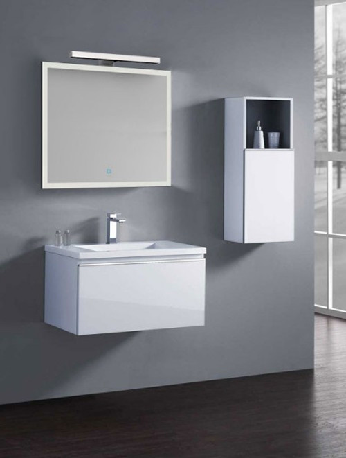 Badkamermeubel Solid Surface Milano 80 centimeter