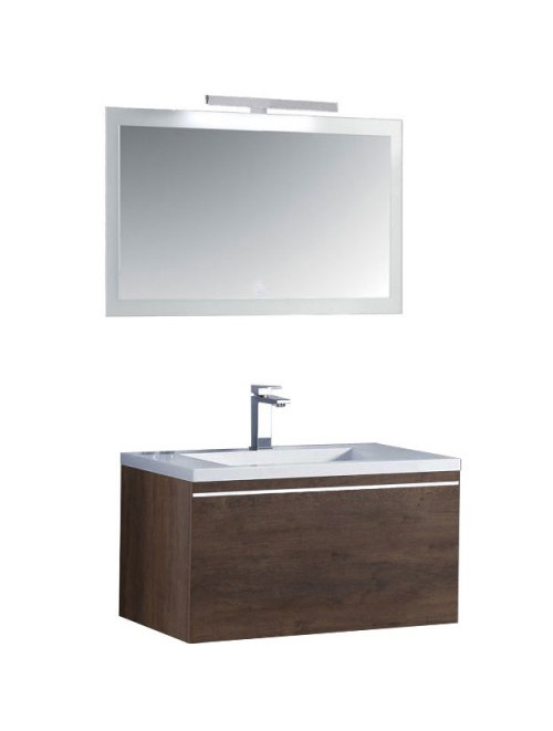 Badkamermeubel Solid Surface Milano 80 centimeter