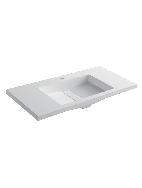 Badkamermeubel Solid Surface Milano 100 centimeter