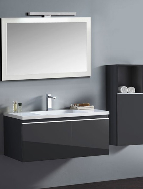 Badkamermeubel Solid Surface Milano 100 centimeter