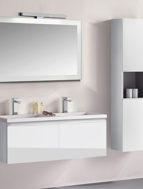 Badkamermeubel Solid Surface Milano 120 centimeter