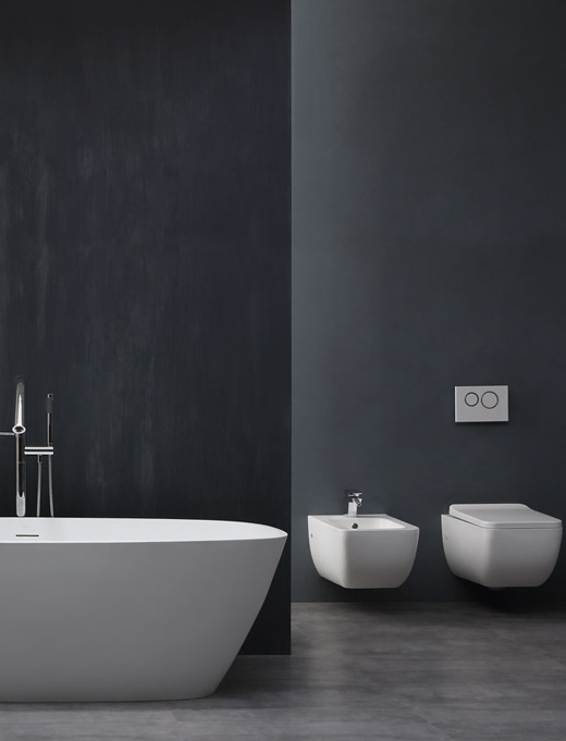 Vrijstaand Solid Surface bad BS-528