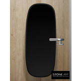 Vrijstaand Solid Surface bad BS-528 Zwart