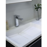 Badkamermeubel Solid Surface Milano 140 centimeter