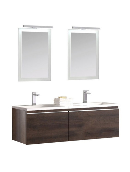 Badkamermeubel Solid Surface Milano 140 centimeter