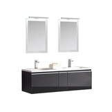Badkamermeubel Solid Surface Milano 140 centimeter