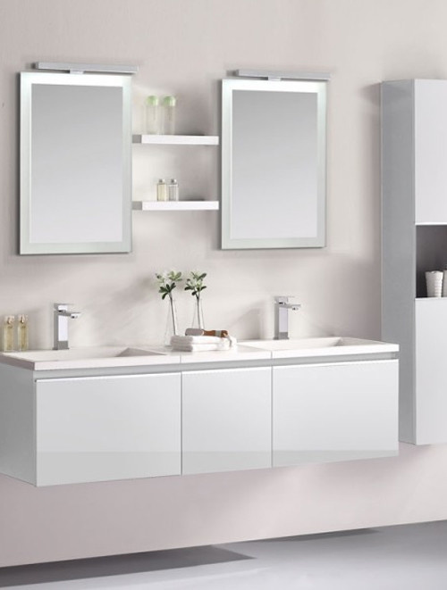 Badkamermeubel Solid Surface Milano 160 centimeter