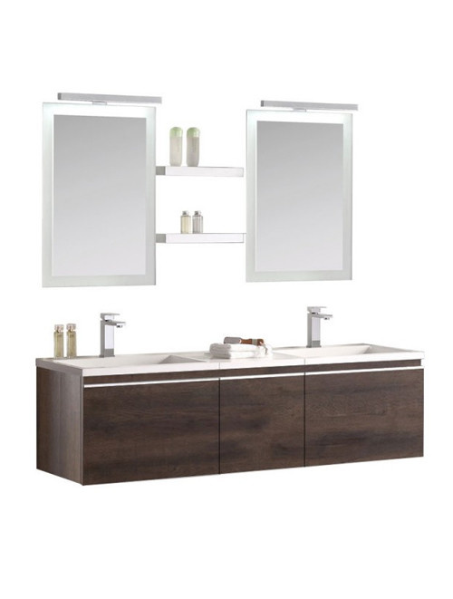 Badkamermeubel Solid Surface Milano 160 centimeter