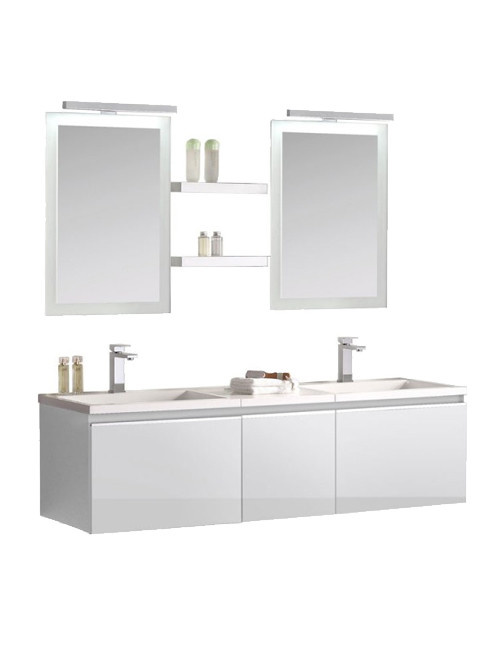 Badkamermeubel Solid Surface Milano 160 centimeter