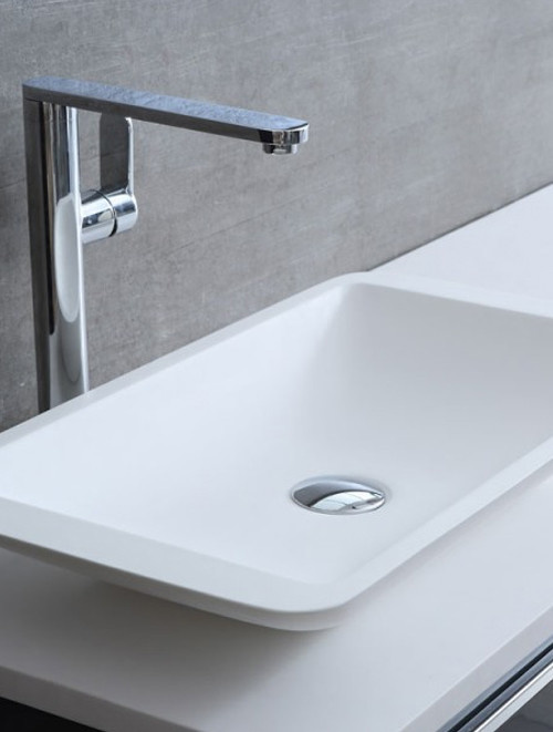 Badkamermeubel Solid Surface Brugge Deluxe 100 centimeter