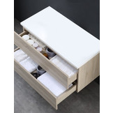 Badkamermeubel Solid Surface Brugge Deluxe 100 centimeter