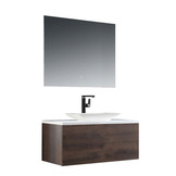 Badkamermeubel Solid Surface Brugge Deluxe 100 centimeter