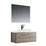 Badkamermeubel Solid Surface Brugge Deluxe 100 centimeter