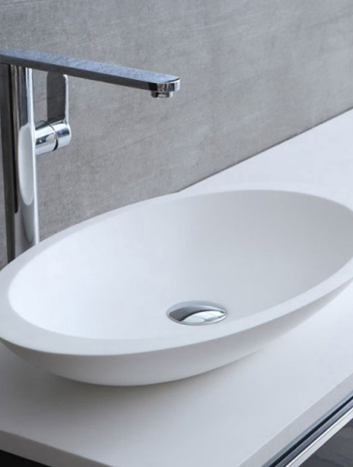 Badkamermeubel Solid Surface Brugge Deluxe 120 centimeter