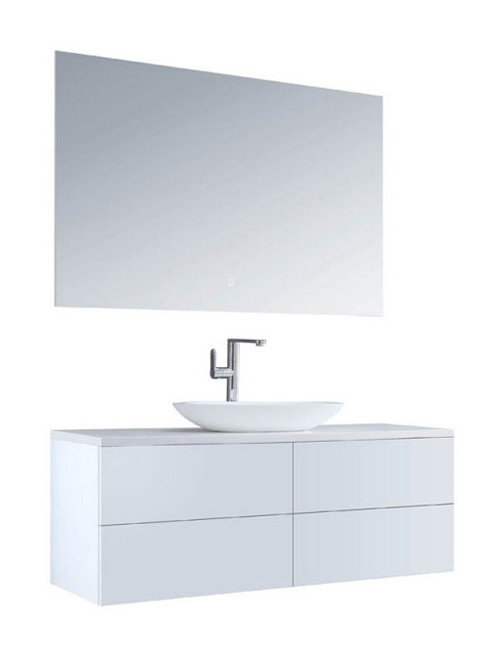 Badkamermeubel Solid Surface Brugge Deluxe 120 centimeter