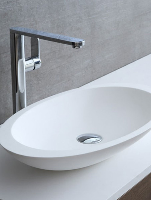 Badkamermeubel Solid Surface Brugge Deluxe 160 centimeter