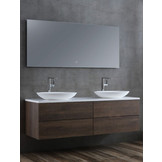 Badkamermeubel Solid Surface Brugge Deluxe 160 centimeter