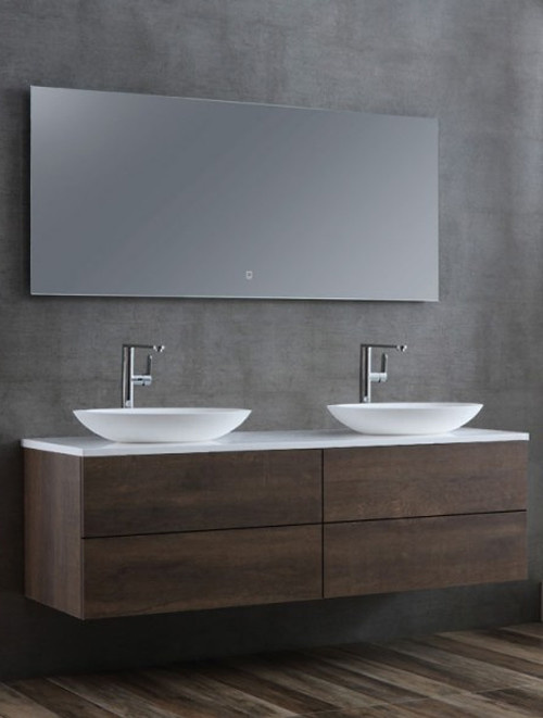 Badkamermeubel Solid Surface Brugge Deluxe 160 centimeter