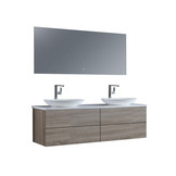 Badkamermeubel Solid Surface Brugge Deluxe 160 centimeter