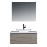 Badkamermeubel Solid Surface Milano Deluxe 100 centimeter