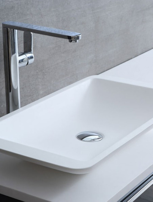 Badkamermeubel Solid Surface Milano Deluxe 120 centimeter