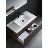 Badkamermeubel Solid Surface Milano Deluxe 120 centimeter