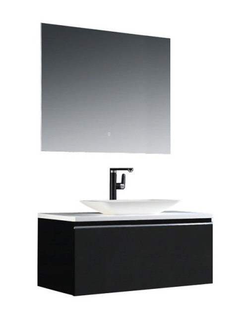 Badkamermeubel Solid Surface Milano Deluxe 120 centimeter