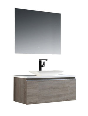 Badkamermeubel Solid Surface Milano Deluxe 120 centimeter